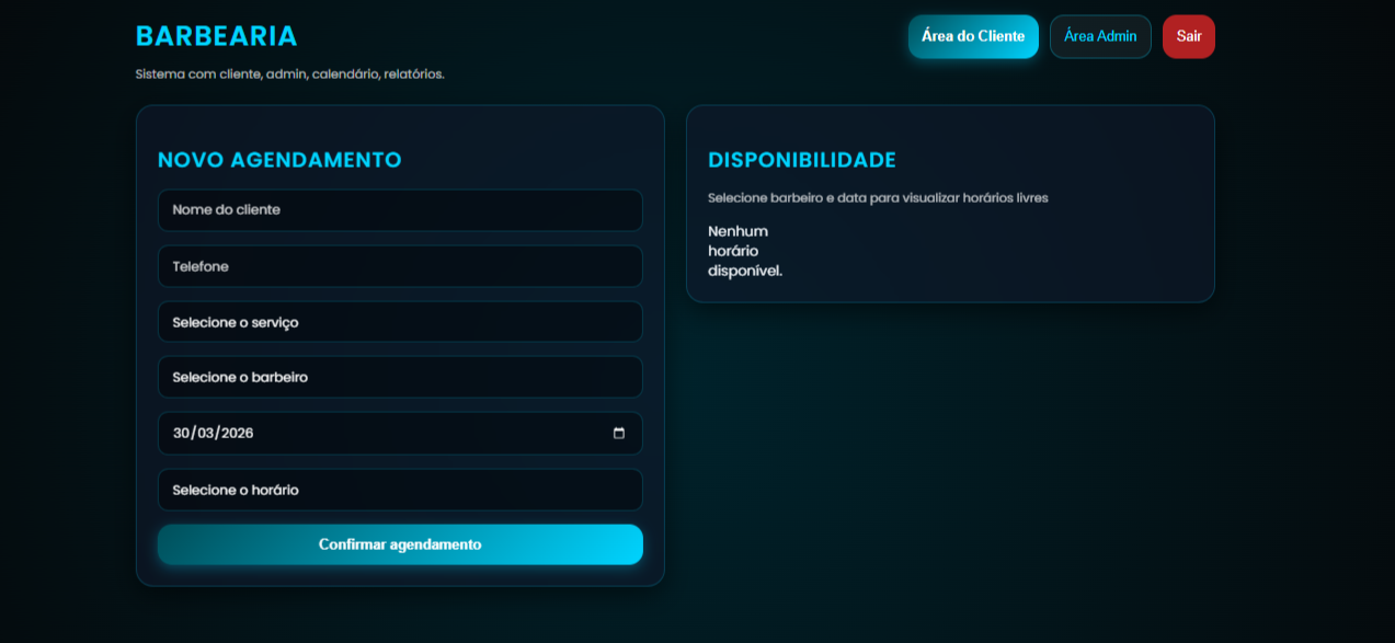 Sistema de Agendamento Estética